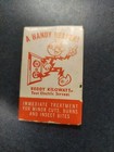 Vintage Reddy Kilowatt First Aid Kit Matchbook Style Florida Power Corp Unused