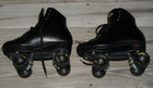Riedell Model 120 Black Roller Skates-size 7 D Width-55mm Varsity Wheels