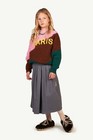 The Animal Observatory Kids Multicolor Paris Bull Sweater Wool Pullover Jumper 3