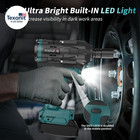 Cordless Impact Wrench 1 2 For Makita 18v Battery 1500nm 1106ft-lbs Brushless Im