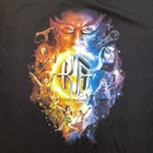 Ka Cirque Du Soleil T-shirt Xl Mens Black Short Sleeve Graphic Crew Neck 