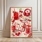 Cherries Diamond Art Kit 5d Diy Fruit Painting Craft