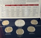 2014 U s  Mint Annual Uncirculated Dollar Coin Set Coa W  American  Silver Eagle