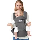 Little Aura Ergonomic 6-in-1 Baby Carrier With Hip Seat And Lumbar Support