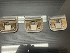 3 Vintage Oster Clipper Blades Size 1   000 Fits Oster 76