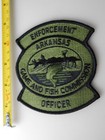 Arkansas Game   Fish Enforcement Commission Officer Patch Shoulder Crest