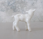 1  Glossy White Hagen-renaker Miniature Left Facing Lamb Sheep Figurine A276a
