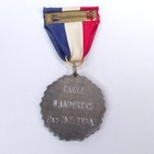 Eagle Wanderers Albuquerque Nm Volksmarch Medal Handshake Ribbon 2  Ship Free