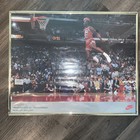 Rare Vintage 1988 Nba Mvp Slam Dunk Champion Michael Jordan Nike Poster Bulls