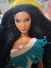 Lot Of 4 Vintage Used Disney Barbie Dolls-pocahontas  Megara  Ariel    Mulan