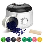 Electric Hair Removal Wax 450cc Warmer Heater Machine 400g Hard Beans Sticks Kit