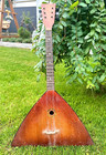 Vintage Musical Instrument Balalaika  3 Strings  Ussr  soviet 
