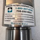 Norman Filter Company Inline Hydraulic Filter 4545gc-05dn-nv   6000 Psi Stainles