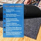 Non-slip Rug Pads 8 X 10 Ft  100  Waterproof Extra Large Area Rugs Non Skid R