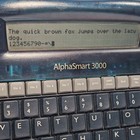 Alphasmart 3000 Electronic Word Processor Portable Keyboard Tested Vintage