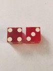 Casino Dice Pair Of Used Dice Frontier Hotel Las Vegas Nevada 1960 s 70 s Vtg 