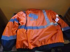 High Visibility Insulated Hi Vis Reflective Road Work Safety Bomber Jacket Coat