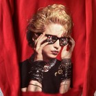 2019 Madonna Celebration Tour Finally Enough Love Red Zip Front Hoodie Large L