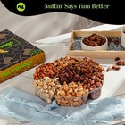 Nuts Gift Basket In Brown Box Packaging  7 Piece Assortment  1 Lb 