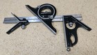 Starrett Combination Square Set - Center - Reversible Protractor - 12  Scale 