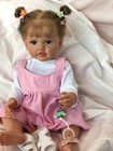 Lifelike Reborn Baby Dolls Girl Silicone Full Body 22 Inch 55cm Real Reborn G   