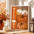 Auratile Fall Pumpkin 5d Diamond Art Kits For Adults - Autumn