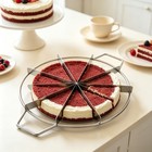 Sotehc Stainless Steel 10-cut Pie Cutter Versatile Designs Dishwasher Safe     