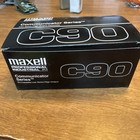 10 Pcs Maxell Professional Industrial Communicator Series C90 Cassettes Sealed