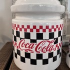 Vintage Coca-cola Canister Set By Gibson 1997 Set Of Three Jars And Lids