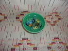 Vintage  Green  Fiesta Sweets Comport With Glass Candies - Fiestaware   -sb