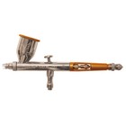 Tg-3as Paasche Talon Double Action Gravity Feed Airbrush W 3 Heads   Fan Aircap