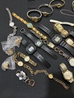 Lot Assorted Vintage Watches  925 Rings Pins Untested