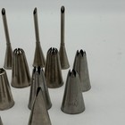 Ateco Stainless Steel Piping Tips Lot Assorted Cake Decorating Tips 823 234 808