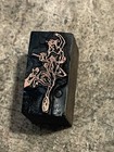 Printing Letterpress Print Block Antique Copper Woman Dancing With Money  2953 