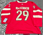 Team Canada 4 Nations Face-off Hockey Nathan Mackinnon  29 Jersey Xl Red Nwt