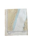 Vintage Nautical Chart 12346 Hudson River Yonkers Piermont  Noaa 1984 24 5  X48