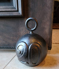 Cast Iron Decorative Door Stop  8 Lbs Heavy Door Stopper  Elegant Door Weight Fo