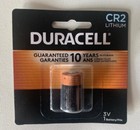 Lot Of 2  Duracell Cr2 3v Lithium 1pk Battery Each  Brand New  Exp  03 2034 