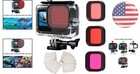 60m Waterproof Housing For Gopro Hero 13 12 11 10 9 With 3-pack Dive Filters