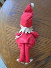 Vtg Rubber Face Pixie Elf Big Eye Christmas Doll Japan 10 