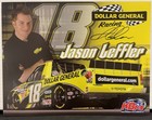 2012 Jason Leffler Dollar General Autographed Hero Card