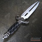 12 5  Twin Blade Dagger Dragon Claw Fixed Blade Knife Hunting Camping Knife