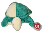 Ty Pillow Pals        Snap        Turtle  yellow   Green Version   12 Inch  Mwmts
