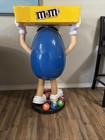 M m s Blue Character Store Display With Storage Tray And Wheels 45 x28 x19 