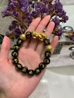 Fengshui Obsidian Alloy Wealth Golden Pixiu Bracelet