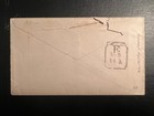 1876 British Hong Kong Postcard Cover To New York Ny Usa Via San Francisco Ca