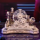 Robotime Machine Marble Run Gear Ball Challenge 3d Wooden Puzzle Kit For Adults