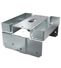 4-pack 6x6 Post Base -actual 6 x6  For Wood Posts  Heavy Duty Galvanized Anchors
