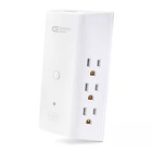 6-outlet Surge Protector With 2 Usb-a And 1 Usb-c Wall Tap With Night Light