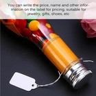 500pcs lot Jewelry Price Label With Cotton String Commodity Price Tag Shop Price